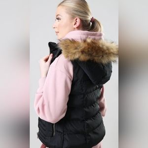 Bebe puffer vest size S/P